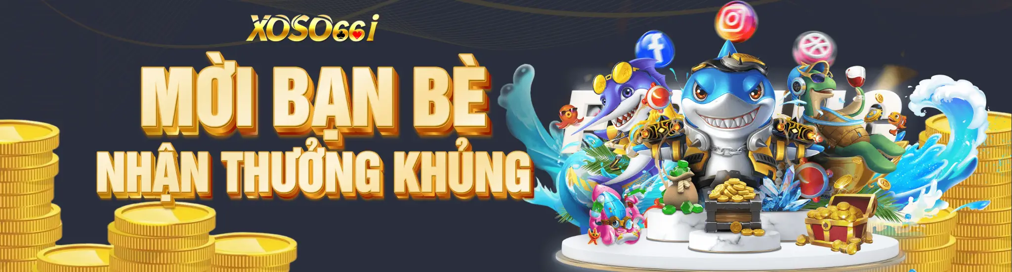 banner mời bạn bè chơi xoso66