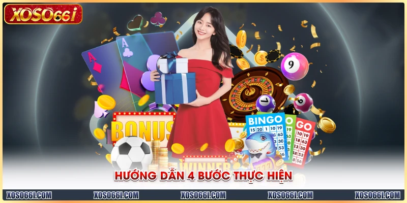 Hướng dẫn 4 bước thực hiện